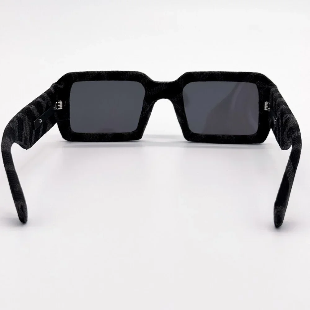 NEW FENDI FE40074U 05A BLACK GREY MONOGRAM UNISEX SUNGLASSES FENDI